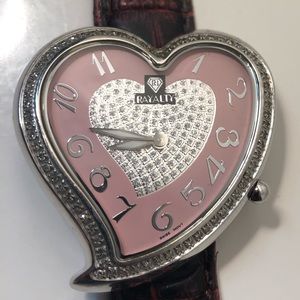 Rayalty heart shaped women’s watch.